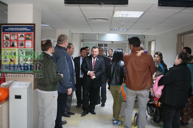 Saadet Partisi Adayı Kuzum Hastaneyi Ziyaret Etti 